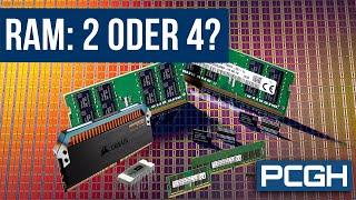 Sind vier RAM-Riegel besser als zwei? | Praxistest mit Intel und AMD | Arbeitsspeicher Gaming-PCs