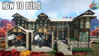 ARK - Large House With Large Dino Pen