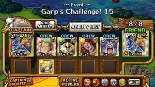 GARP'S CHALLENGE 1-11 to 1-15 in 15min with one team - Kaido and lead performers team optc