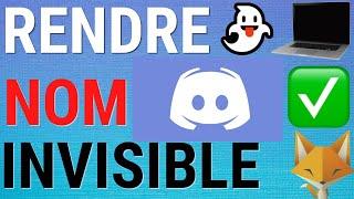 Comment Rendre Votre Nom D’utilisateur Discord Invisible