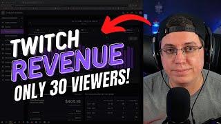 Revealing My TWITCH REVENUE as a SMALL STREAMER