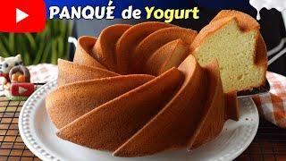 PANQUÉ de YOGURT La receta +FÁCIL solo MEZCLA, HORNEA y LISTO! Dulce Hogar Recetas