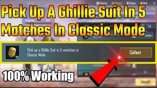 Pick Up A Ghillie Suit In 5 Matches In Classic Mode In 1-Minute MONIKA