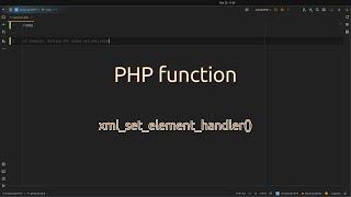 How to efficiently parse XML data in PHP? Master XML Parsing in #php with xml_set_element_handler()!