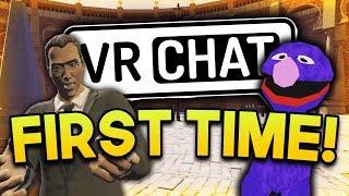 VRCHAT FIRST TIME!! | VRChat Highlights #1