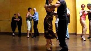 TANGO LESSON Step  Effects With QUEBRADA Georgina & Oscar Mandagaran