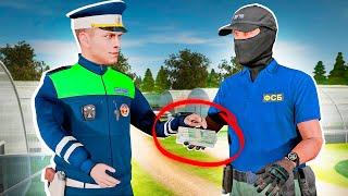 СОТРУДНИК ФСБ ДАЁТ ВЗЯТКУ  АМАЗИНГ РП в GTA CRMP