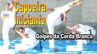 20 Movimentos de Capoeira para Iniciante (Ataques / Esquiva / bases) - Corda branca