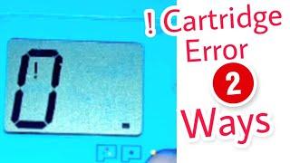 Hp Cartridge Error Problem | 2 Ways Of Solve | Incomplete Cartridge Error Hp Printers