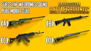 Guess The Weapon,Vehicle Sound And Location |PUBG MOBILE| Hard Quiz