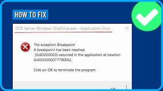 How to Fix DDE Server Window OneDrive.exe Application Error in Windows 10/11