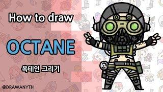 How to draw Octane | Apex Legends