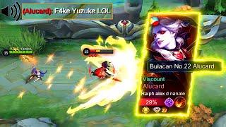 ENEMY SAID I WAS FAKE YUZUKE!| They Were Shocked Because Im Too Strong!!| MLBB