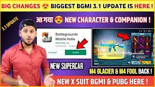 BIG CHANGES  M4 Glacier & Fool Back | Bgmi New Update is Here | New Character | Next X Suit Bgmi