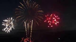 Cowes Week Fireworks Display 2016