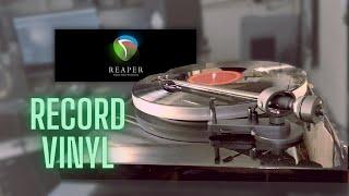 Record Vinyl Records into Reaper