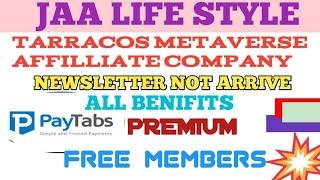 EEHHAAA PARTNER TARRACOS METAVERSE AFFILLIATE ALL CLARIFY- FREE MEMBER & PREMIUM MEMBER #eehhaaa