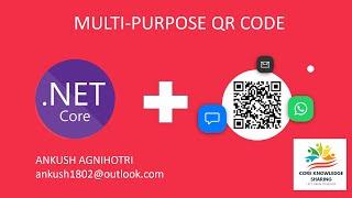 GENERATE QR CODE IN .NET CORE BY CORE KNOWLEDGE SHARING