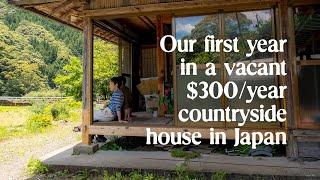 We moved into a vacant house in the Japanese countryside (and only pay $300/year for rent)
