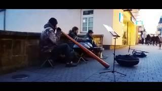 "Nurr" - Kwathula. Street music in Esslingen, dec. 2016