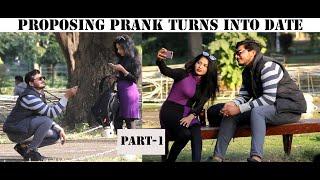 Proposing Prank on Cute Girls Turns Into Date (Part 1) | Chuss Pranks tv