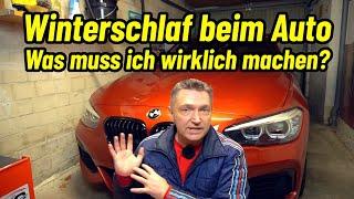 Winterschlaf - Saison Auto einlagern: Was muss man wirklich machen? Mazda MX-5, BMW M140i usw.