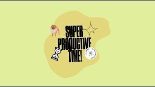 POModoro Technique - How to become Super Productive!  Studying + Productivity Timer (2 Hours)