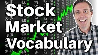 Super Useful Stock Market Vocabulary | Words & Phrases You Need to Know
