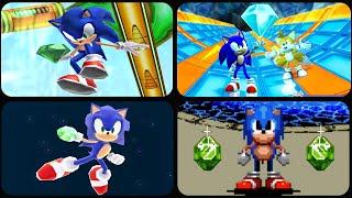 Evolution of Special Stages in Sonic Games (1991-2022)