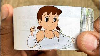 Doraemon Cartoon Flipbook #185 | Shizuka Removes Her Clothes Flip Book | Flip Book Artist 2024