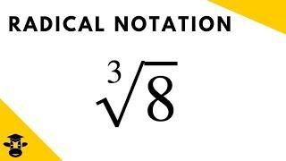 Radical notation (Math symbols explained)