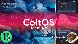 ColtOS 13.2.5 di Redmi 8 / 8a / 8a dual / 8a pro || Install Custom Rom Android 13 || Mi439 ||