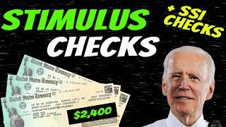 Second Stimulus Check Update | $2400 Stimulus | SSI SSDI | Stimulus Package & Bidens Plan - Nov 9th