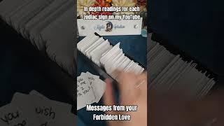 Forbidden love messages ️ #lovereading #tarotreading #twinflame #soulmate #tarot