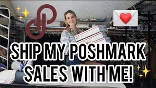 Ship My Weekend Sales on Poshmark With Me! See What Sold FAST & For a GREAT Profit!