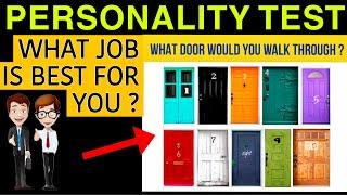 What JOB is Right for You ? Personality TEST/QUIZ