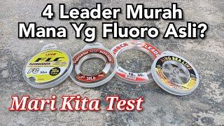 Tes 4 Senar Fluorocarbon Harga 20K apakah asli Fluorocarbon?