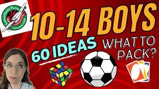 What to Pack in 10-14 Year Old Boy Shoeboxes | 60 Terrific Ideas for Operation Christmas Child 2024