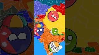 What if Nepal and Pakistan switch places  #countryballs #asiancountry