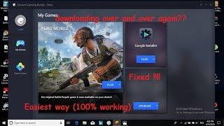 How to fix "Pubg downloading over and over again on tencent gaming buddy"