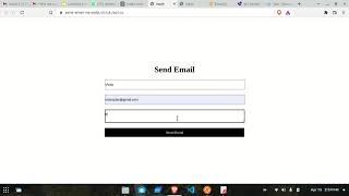 Send Email using EmailJS