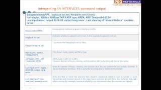Interpreting Cisco Router's SHOW INTERFACE command output