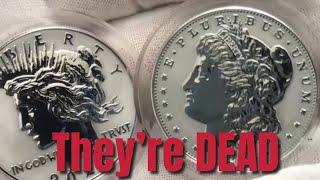 2024 Morgan and Peace Silver Dollars are DEAD - On To The Flowing Hair and Next Classic Coins.