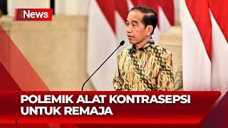 Presiden Jokowi Teken PP Penyediaan Alat Kontrasepsi Pelajar dan Remaja - iNews Siang 07/08