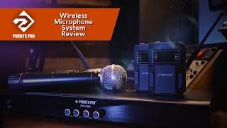 PHENYX PRO  Wireless Microphone System Review  PTU 5200 2H2B