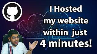 Free website hosting using Github Pages | Hindi