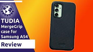 TUDIA MergeGrip Case for Samsung A54 - Unboxing and Review (Matte Black)