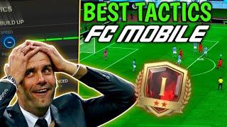 Manager mode made EASY | manager mode best tactics | fc mobile manager mode guide