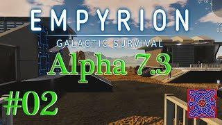 Empyrion Galactic Survival Omicron Gameplay (Alpha 7.3) :: # 02 - Oxygen, Water And Blueprints