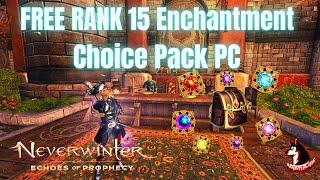 Neverwinter Mod 21 - FREE Rank 15 Enchantment Choice Pack PC/PS4 & Xbox 60 Slots Bag of Holding 2021